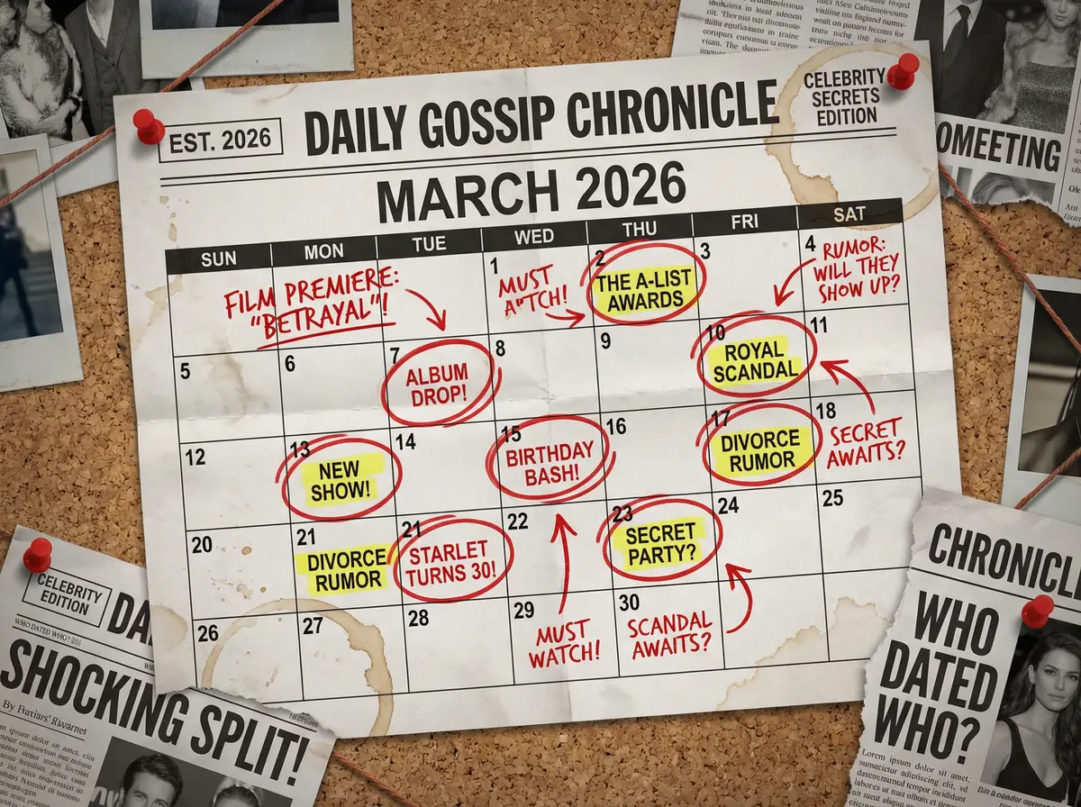 最新黑料 2026年3月娱乐圈重要事件日历